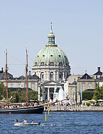 Amalienborg seen from the harbour