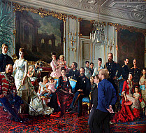 Royal families of Denmark, England and Russia