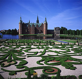 The palace gardens